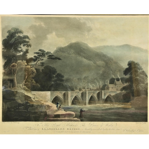 119 - After Thomas Walmsley (1763-1805)A pair of coloured Engravings to include: