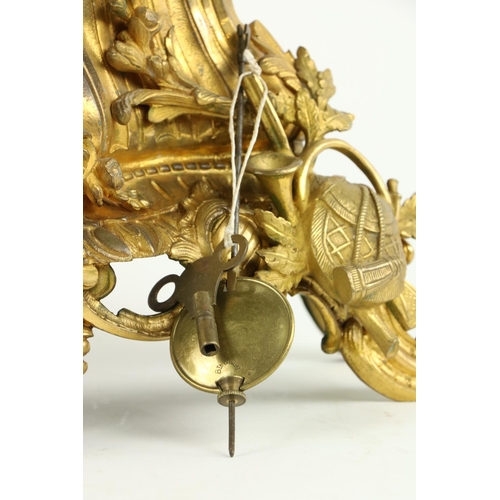 215 - A 19th Century French ormolu and plated figural Mantle Clock, the top surmounted with elegant Lady s... 