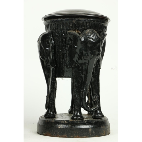 279 - A black ground Chinese Dragon Vase, with wooden cover and six character mark, 10