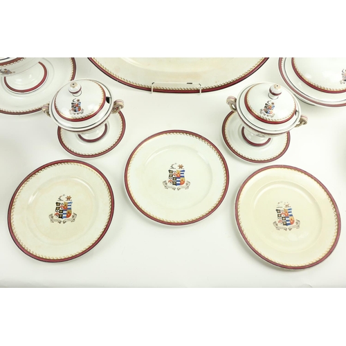 534 - A comprehensive Wedgwood Dinner Service, by Thomas Goode & Co., 19 South Audley Street, London, ... 