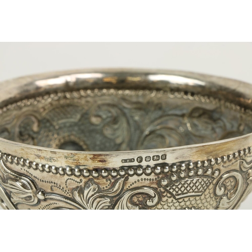 628 - A good Birmingham silver Rose Bowl, with Adams decoration, c. 1939, 18cms (7 1/4