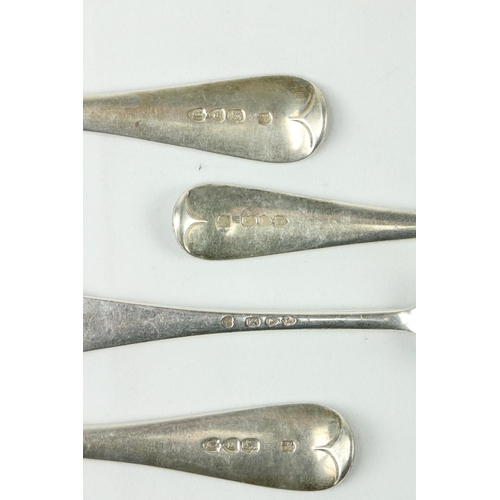 693 - A good matching suite of English silver Cutlery, consisting of 6 Table Spoons, 6 Dessert Spoons, and... 