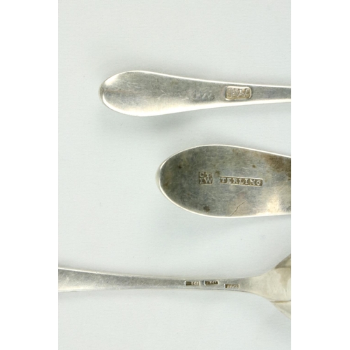 701 - Cork Silver: A plain Cork silver Sauce Ladle, by Carden Terry and Jane Williams, Cork c. 1805; a sma... 