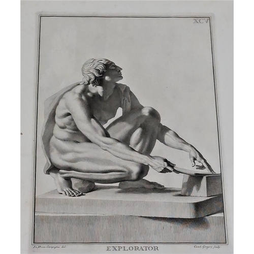 962 - After Carlo Gregori (1719-1759)A very good early set of 6 black and white Engravings, 