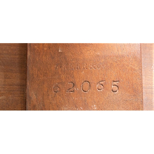 992 - An Irish Victorian mahogany Occasional Table, by J. Kerr & Co., 62063 (stamped), the r... 