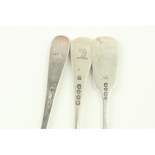 120 - A set of 3 Victorian silver fiddle pattern Forks, three other Victorian Forks, two Georgian Forks, a... 