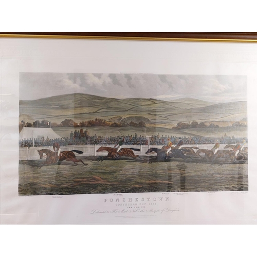 622 - After John Sturgess (1839-1903)Prints: Punchestown - Conygham Cup 1872