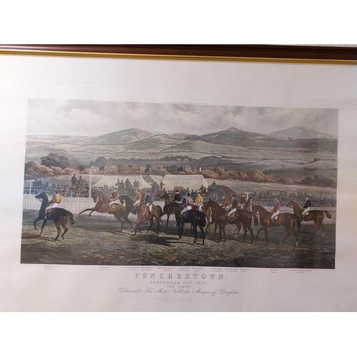 622 - After John Sturgess (1839-1903)Prints: Punchestown - Conygham Cup 1872