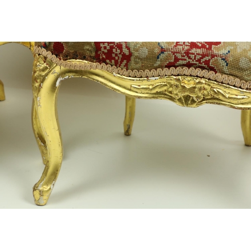 648 - The Carton & Leinster House Dressing Room ChairsAn important set of 6, - 18th Century giltwood O... 