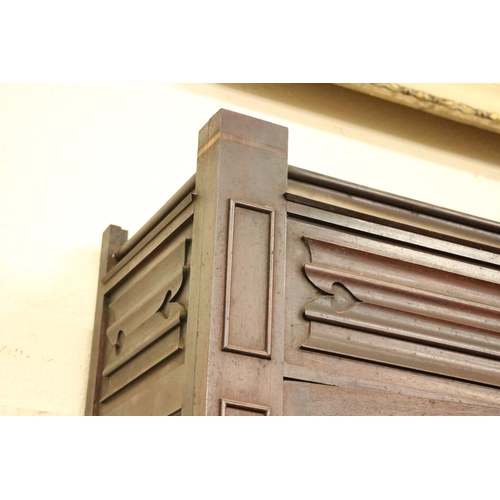 804 - An important mahogany Library Bookcase, by Augustus Welby Pugin (1812-1852) for the Architect Willia... 