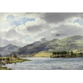 Frank Egginton  R.C.A. & F.I.A.L. (1908 - 1990) 'Loch Eilt, Inverness-shire,' watercolour, appro... 