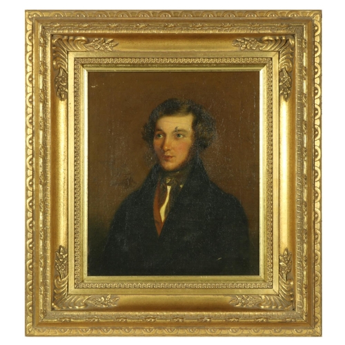 185 - 19th Century Irish School'Head and Shoulder Portrait of Myles Byrne,' O.O.C., depicting a young Gent... 