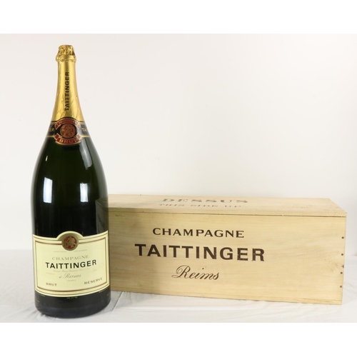 418 - 1998 Taittinger Champagne,Balthazar 12 litres (16 bottles) timber boxed. (1)