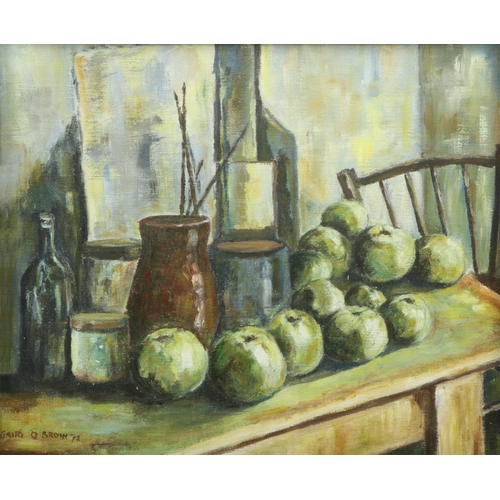 243 - Ruairí O'Broin, Irish 20th CenturyStill Life, 