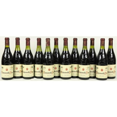 392 - ChateauneufduPape Cuvee Prestige 1999Domaine Roger Sabon & Fils.12 Bottles. (12)... 