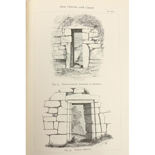 112 - Architecture: Stokes (Margaret)Early Christian Architecture in Ireland, folio Lond. 1878. ... 