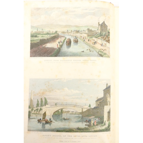 115 - Fine Hand-Coloured CopyWright (G.N.) Petrie, Bartlett, etc., Ireland Illustrated, lg. 4to Lond. 1831... 