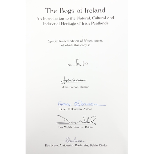 116 - Fifteen Signed Copies OnlyFeehan (John) The Bogs of Ireland, An Introduction to the Natural, Cultura... 