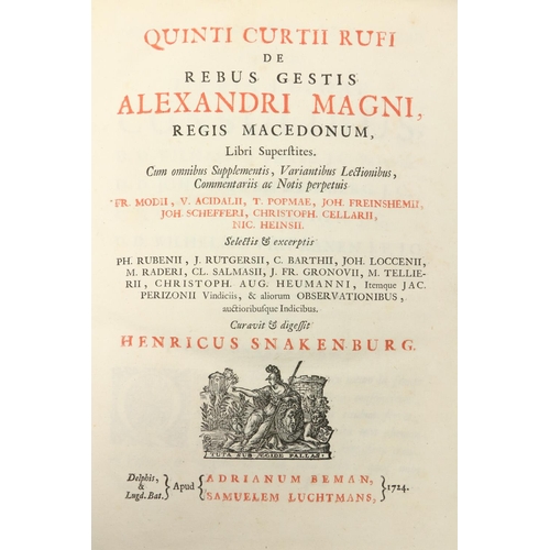 125 - Carlow College:  Eusebii Pamphili Demonstratione Evangelica, folio Cologne 1688, red &... 