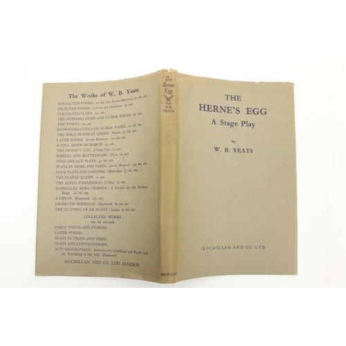 140 - Yeats (W.B.) A Full Moon in March, 8vo Lond. (MacMillan & Co.) 1935. First Edn., orig.... 