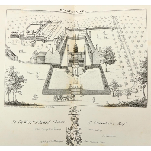 161 - Chauncy (Sir Henry) The Historical Antiquities of Hertfordshire, 2 vols. thick 8vo Lond. & ... 