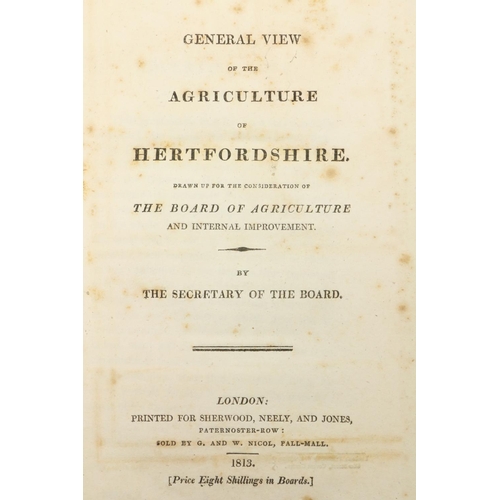 161 - Chauncy (Sir Henry) The Historical Antiquities of Hertfordshire, 2 vols. thick 8vo Lond. & ... 