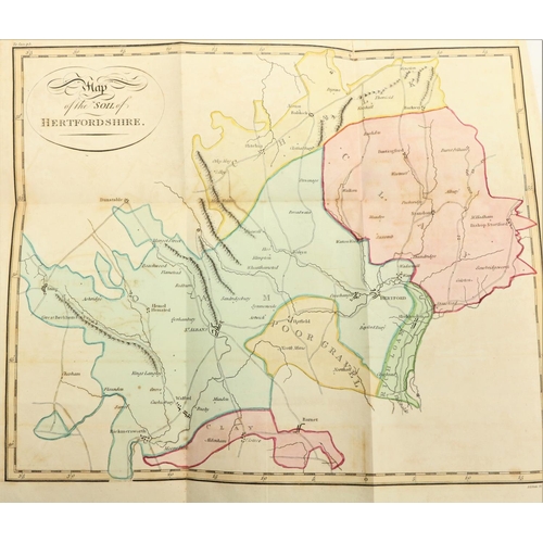 161 - Chauncy (Sir Henry) The Historical Antiquities of Hertfordshire, 2 vols. thick 8vo Lond. & ... 