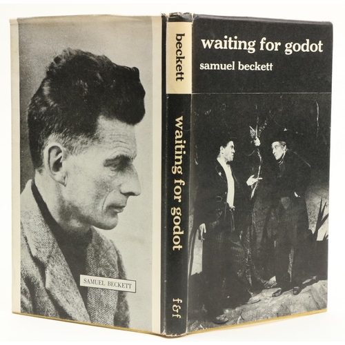 23 - Beckett (Samuel) Waiting for Godot, A Tragicomedy in Two Acts, 8vo Lond. (Faber & Faber) 19... 