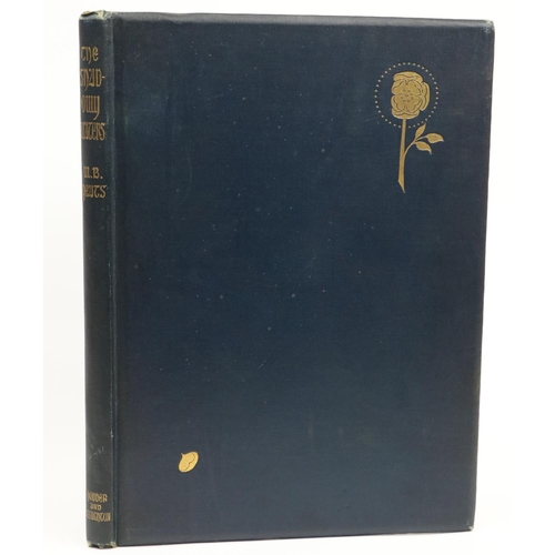 37 - Yeats (W.B.) The Shadowy Waters, 4to Lond. (Hodder and Stroughton) 1900. First Edn., hf. t... 
