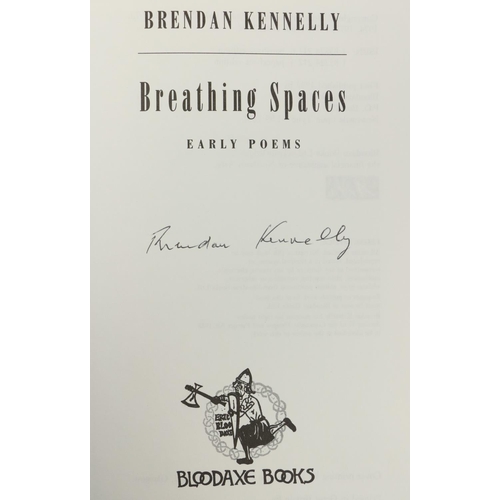 42 - Irish Poetry: Kennelly (Brendan) New and Selected Poems, Gallery Press 1976. Signed; Cromwell - A Po... 