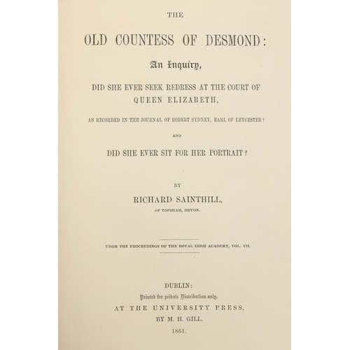 70 - [Parnell (Wm.)] 'An Irish Country Gentleman,' An Inquiry into the Causes of Popular Discontents in I... 