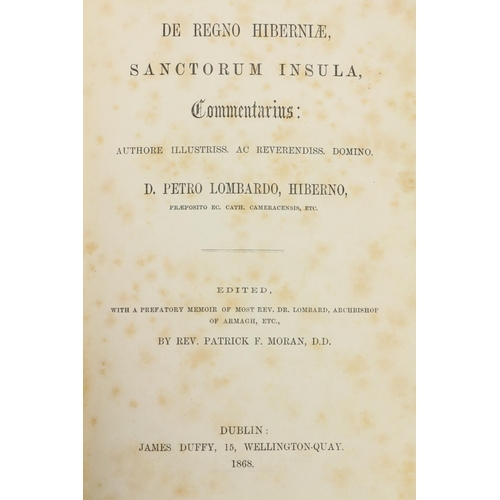 73 - O'Donovan (John)ed. Miscellany of the Celtic Society, roy 8vo D. 1849. First Edn., orig. c... 