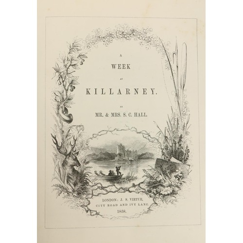28 - Smith (G.N.) Killarney and The Surrounding Scenery, 8vo Dublin 1822. First Edn., frontis, vignette t... 
