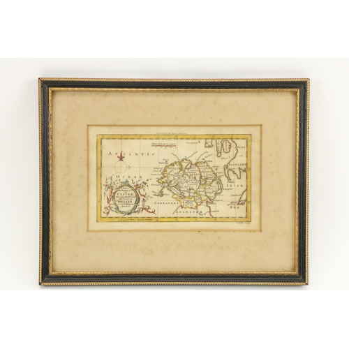 613 - Northern Ireland: G. Rollos - A Map of the Province of Ulster, approx. 12cms x 20cms hd. cold.in out... 