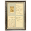 WITHDRAWNDickens (Charles) Two original A.L.s. from the Author Charles Dickens, to a Mrs. Winter, da... 