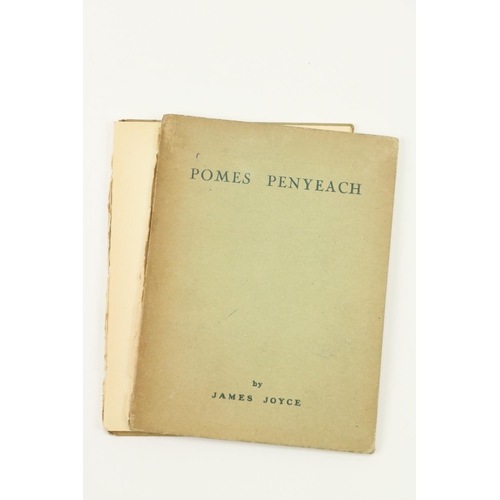 643 - Joyce (James) Pomes Penyeach, 16mo Paris (Shakespeare and Company) 1927. First Edn., Copyr... 