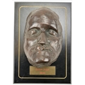 After Paul Spech, Switzerland (1896-1966)[Joyce (James)] A bronze cast Model of the Death Mask of Ja... 