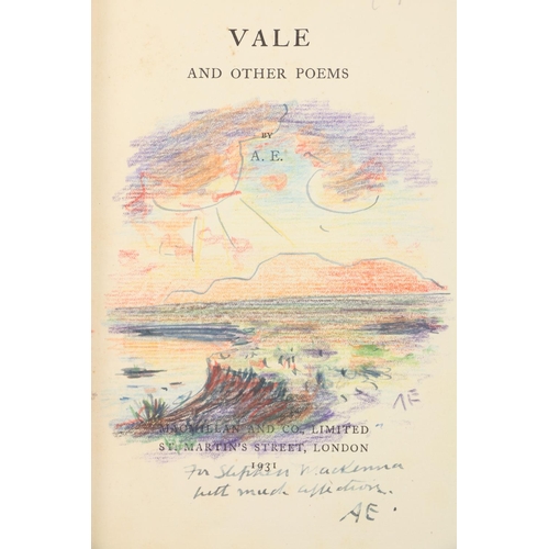 654 - With Original Drawings by A.E.Russell (George), 'A.E.' Vale and other Poems, L. 1931, Firs... 