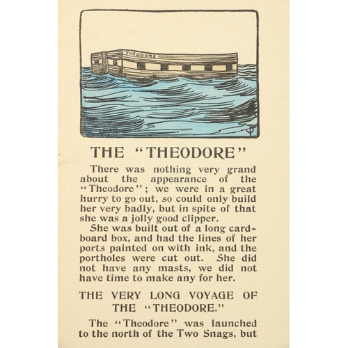 692 - Unique Copy with Portrait and Pictorial MessageYeats (Jack B.)  A Little Fleet. L., Elkin Mathews n.... 