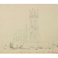 Charles Lanyon, Architect, Belfast 1842Original Drawing: Sketch of Church lately erected at Lis... 