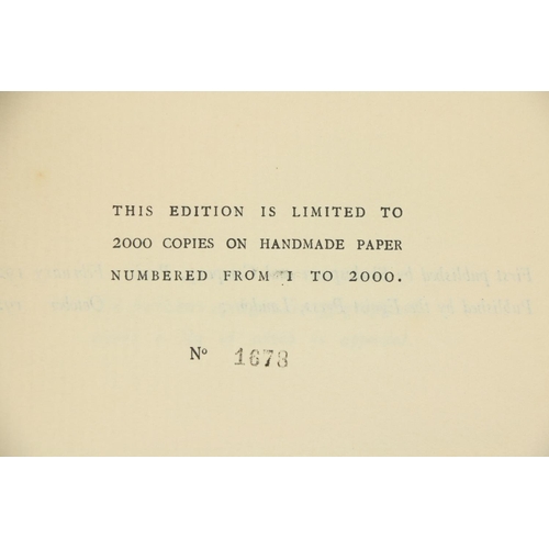 817 - First English EditionJoyce (James) Ulysses, 4to, L. (Egoist Press by John Rodker) 1922, Fi... 