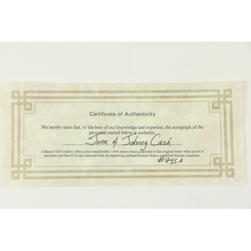 1085 - Signed by Johnny Cash & June Carter CashWill the Circle be Unbroken - Nitty Gritty Dirt Band, Pr... 