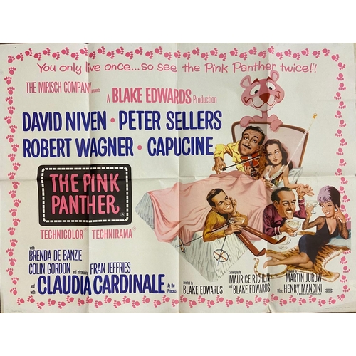 1099 - Cinema Poster: The Pink Panther, produced by Blake Edwards, starring David Niven, Peter Sellers, Rob... 