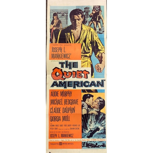 1103 - Cinema Poster: The Quiet American, produced by J.L. Markiewicz, starring Audie Murphy, Michael ... 