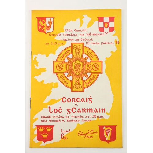 1143 - Cork V. Wexford, 1956G.A.A.: Hurling 1956, Clár Oifigiúl Craobh Iomanna na hEireann, Croke Park, Wex... 