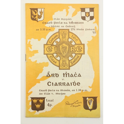 1161 - Armagh v. Kerry, 1953G.A.A.: Football 1953. Craobh Peile na hEireann i bPairc an Chrocaigh, 27.... 