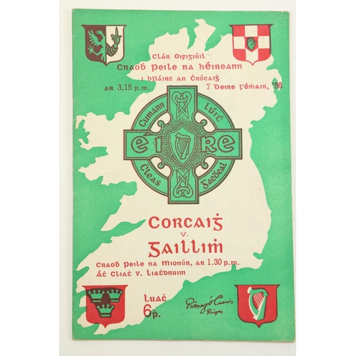 1165 - 1956 All-Ireland Football FinalG.A.A.: Football 1956, Clar Oifigiuil Craobh Peile na hEire... 