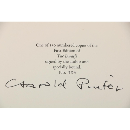 750 - Signed by Harold PinterPinter (Harold) Poems, 4to L. (Enitharmon Press) 1968, Limited Edn.... 