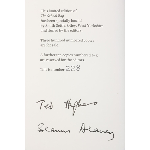 778 - Heaney (Seamus) & Hughes (Ted.) The School Rag, thick 8vo, L. (Faber & Faber) 1997,&nbs... 