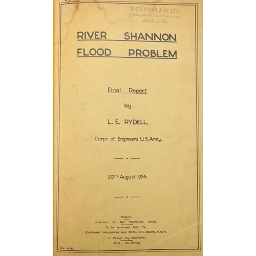 1031 - The Shannon & The E.S.B.: Rydell (L.E.) River Shannon Flood Problem - Final Report, Folio Dublin... 